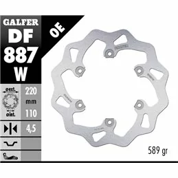 Galfer DF887W Disco De Frebo Wave Fijo