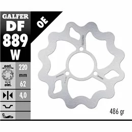 Galfer DF889W Bremsscheibe Wave Fixiert