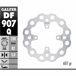 Galfer DF907Q Bremsscheibe Wave Fixiert