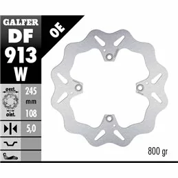 Galfer DF913W Bremsscheibe Wave Fixiert