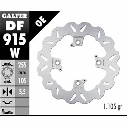 Galfer DF915W Brake Disco Wave Fixed