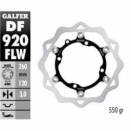 Galfer DF920FLW Bremsscheibe Wave Schwimmend