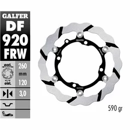 Galfer DF920FRW Disco de Freno Wave Flotante