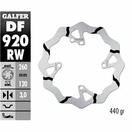 Galfer DF920RW Brake Disco Wave Fixed