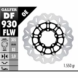 Galfer DF930FLW Brake Disc Wave Floating