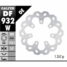 Galfer DF932W Disco Freno Wave Fisso