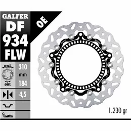 Galfer DF934FLW Brake Disc Wave Floating