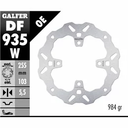 Galfer DF935W Disque De Frein Wave Fixe