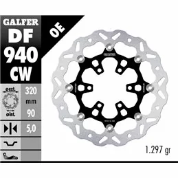 Galfer DF940CW Brake Disc Wave Floating