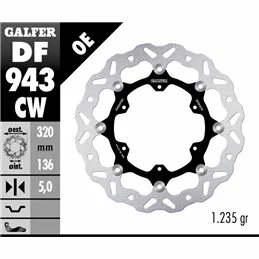 Galfer DF943CW Disco de Freno Wave Flotante