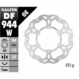 Galfer DF944W Brake Disco Wave Fixed