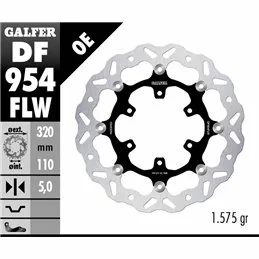 Galfer DF954FLW Bremsscheibe Wave Schwimmend