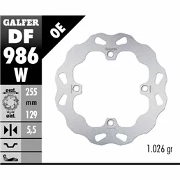 Galfer DF986W Disco Freno Wave Fisso