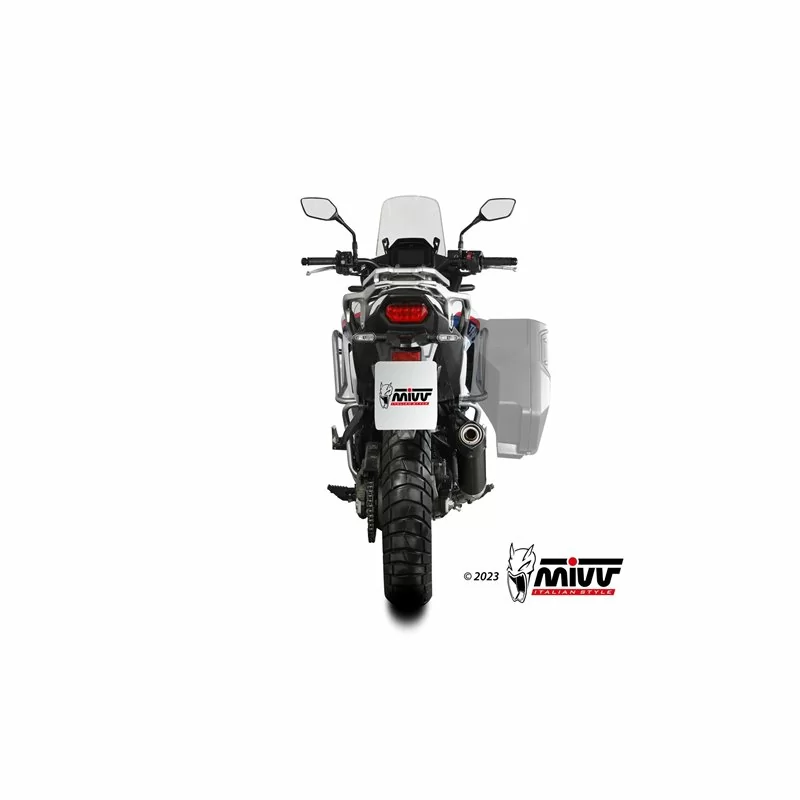 Oval Inox Carbon Top (slip-on) – Honda Transalp 650