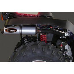 Marving Polaris Sportsman 800 06 08 Po 61 Ix Full Sport Exhaust System Quad Atv Line Small Oval Aluminium