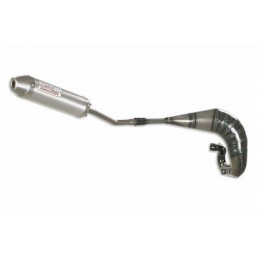 Giannelli Ksr Moto Tr 50 Sm hf hf Full Sport Exhaust System Sil Aluminium