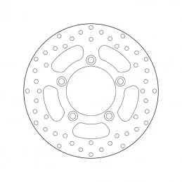 Brembo 68B40795 Serie Oro Kymco Agility R 16" Plus 125