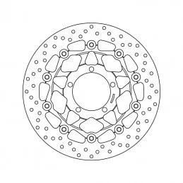 Brembo 78B40862 Serie Oro Triumph Daytona Triple 675