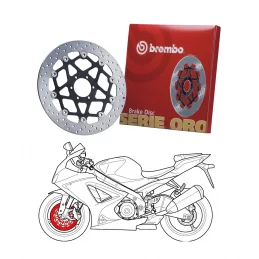 Brembo 68B40775 Serie Oro Honda S-Wing 150 