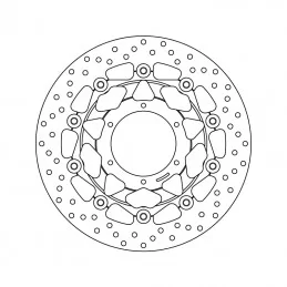 Brembo 78B40867 Serie Oro Honda CB 1000 R 