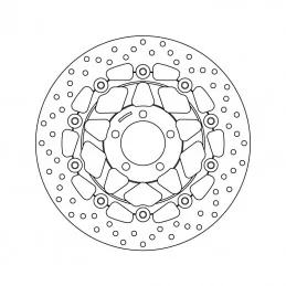 Brembo 78B40841 Serie Oro Kawasaki Z750 S 