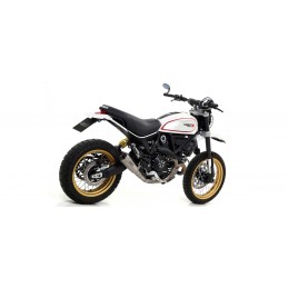 ducati desert sled arrow exhaust