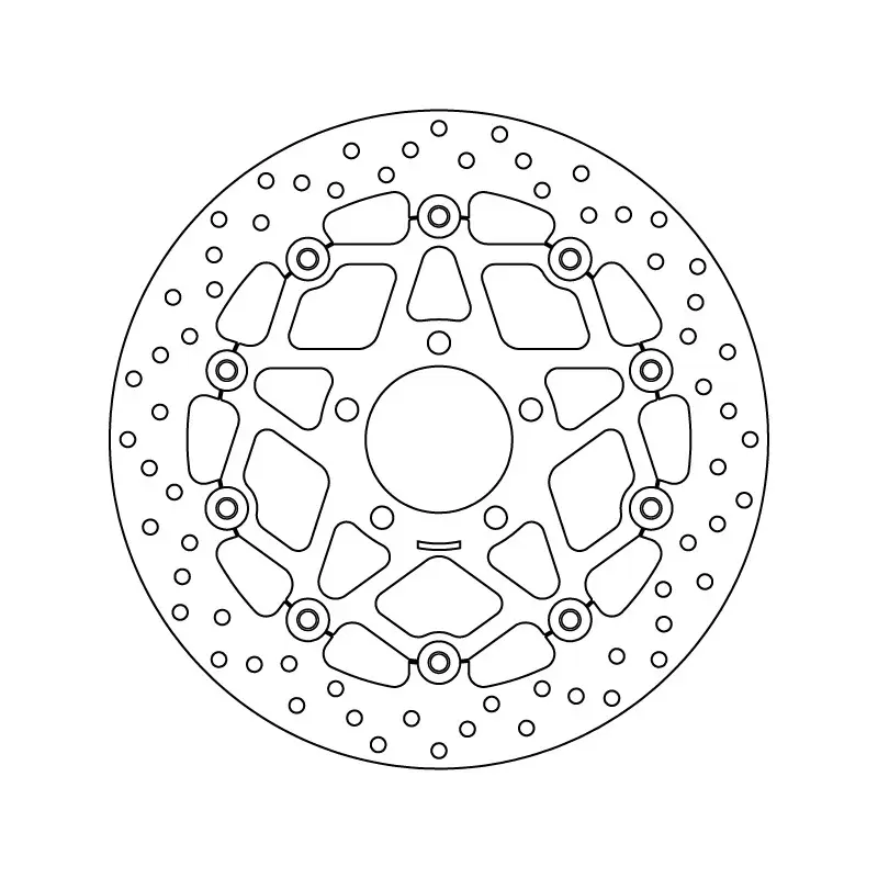 Brake Discs Suzuki Dl V-Strom 650 Brembo Serie Oro