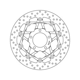 Brembo 78B40872 Serie Oro Triumph Sprint Gt 1050