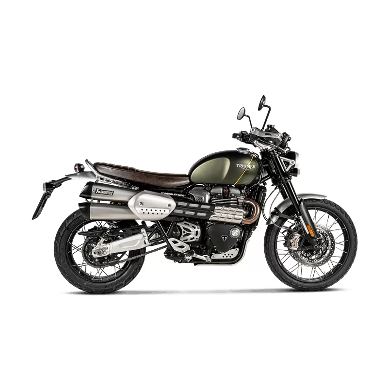 Akrapovic triumph deals scrambler 1200